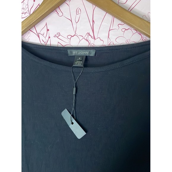 St John boat neck boxy Top size medium - Picture 2 of 6